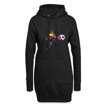 Ecuadorian National Soccer Team I Football Ecuador - Hoodie-Kleid - Schwarz - Vorne