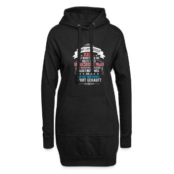 Sorry Ladies Paar Freund Vergeben Geschenk Spruch - Hoodie-Kleid - Schwarz - Vorne