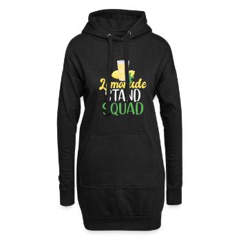 Limonade-Geschenk-Ideen - Hoodie-Kleid - Schwarz - Vorne