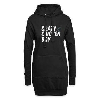 Cadeaux de poulet Propriétaire de poulet - Sweat-shirt à capuche long Femme - noir - Devant