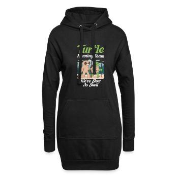Turtle Owner Gift Turtle Lover - Hoodie Dress - black - Front