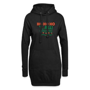Lama Geschenk Lama Liebhaber Geschenk - Hoodie-Kleid - Schwarz - Vorne