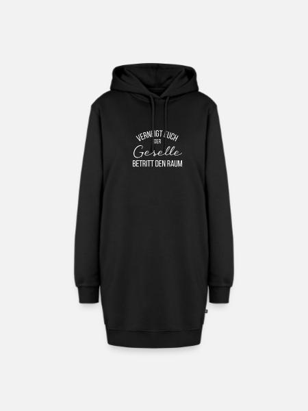 Ausbildung Bestanden Geselle Gesellenprüfung - Hoodie-Kleid - Schwarz