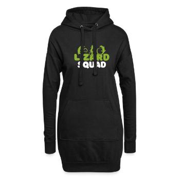 Lizard Lover Lizard Gift Lizard Propriétaire - Sweat-shirt à capuche long Femme - noir - Devant
