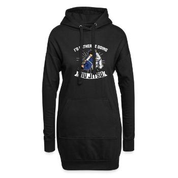 Artiste martial BJJ Jiu Jitsu Arts Martiaux Sports - Sweat-shirt à capuche long Femme - noir - Devant