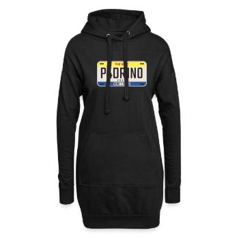 Mexican Godfather Car Plate Best Padrino De Boda - Hoodie Dress - black - Front