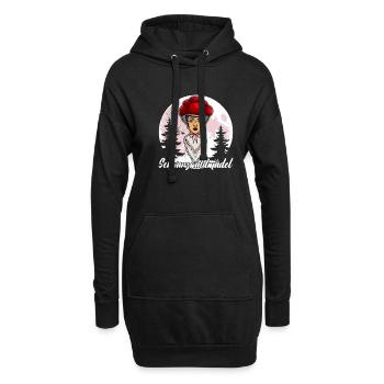 Schwarzwald Bollenhut Baden-Württemberg - Hoodie-Kleid - Schwarz - Vorne