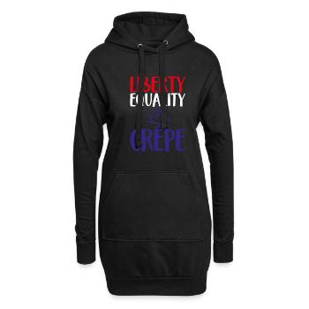 Siamesische Katze Geschenke - Hoodie-Kleid - Schwarz - Vorne