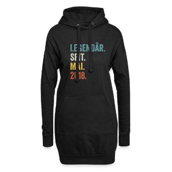 5. Geburtstag 5 Jahre Legendär Seit Mai 2018 - Hoodie-Kleid - Schwarz - Vorne
