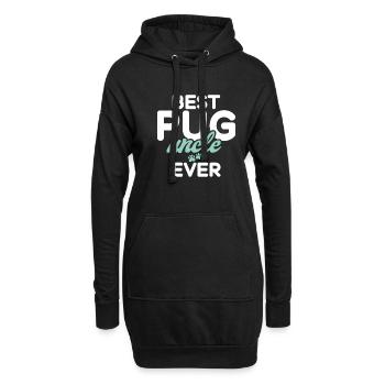Pug Gifts for Pug Lovers - Hoodie-Kleid - Schwarz - Vorne