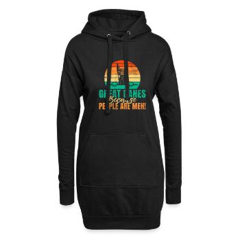 Great Dane Gifts - Hoodie Dress - black - Front