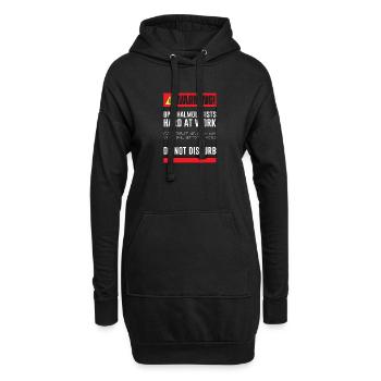Ophthalmologists Hard At Work - White - Hoodie Dress - black - Front