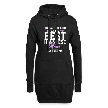 Gifts for Havanese Dog Lovers - Hoodie-Kleid - Schwarz - Vorne