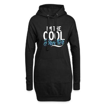Brother Gifts - Hoodie-Kleid - Schwarz - Vorne