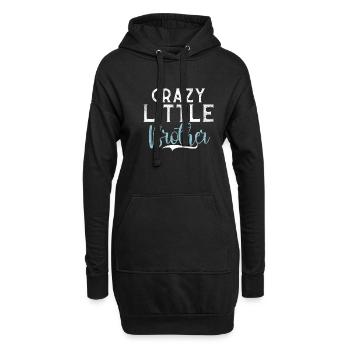 Cadeaux Petit Frère - Sweat-shirt à capuche long Femme - noir - Devant