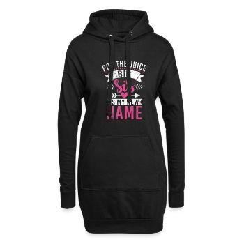 Big Sister Gift - Hoodie-Kleid - Schwarz - Vorne