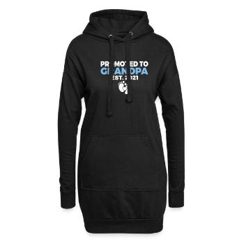 Grandpa Gifts - Hoodie-Kleid - Schwarz - Vorne