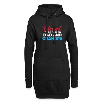 Grandpa Gifts - Hoodie-Kleid - Schwarz - Vorne