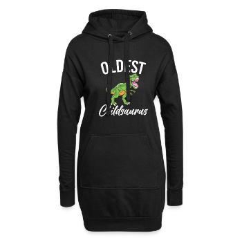 Cadeaux pour les enfants les plus âgés - Sweat-shirt à capuche long Femme - noir - Devant