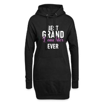 Cadeaux pour les petites-filles - Sweat-shirt à capuche long Femme - noir - Devant