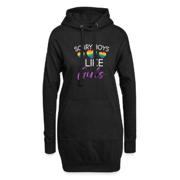 Lesbian Gifts - Hoodie-Kleid - Schwarz - Vorne