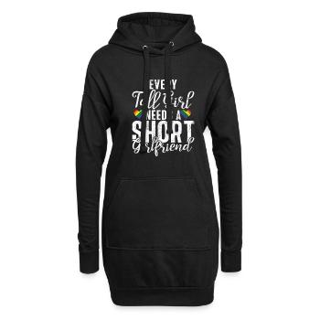 Lesbian Gifts - Hoodie-Kleid - Schwarz - Vorne