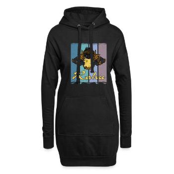 Rahu Tempel Khmer Hindu Traditionell Bayon - Hoodie-Kleid - Schwarz - Vorne