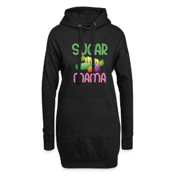 Candy Gift - Hoodie-Kleid - Schwarz - Vorne