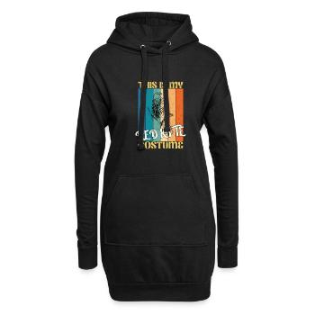 Rotmilan Ornithologie Vogel Wald Beobachten - Hoodie-Kleid - Schwarz - Vorne