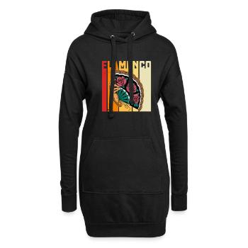 Cante Flamenco Andalusien Sevilla Reise Tanz - Hoodie-Kleid - Schwarz - Vorne