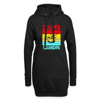 Cadeaux pour les amateurs de soupe - Sweat-shirt à capuche long Femme - noir - Devant