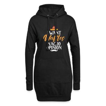 Waffle Lover Gifts - Hoodie Dress - black - Front