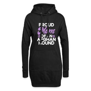 Afghan Hound Gifts - Hoodie-Kleid - Schwarz - Vorne