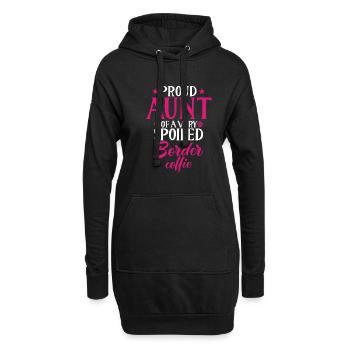 Border Collie Gifts - Hoodie-Kleid - Schwarz - Vorne