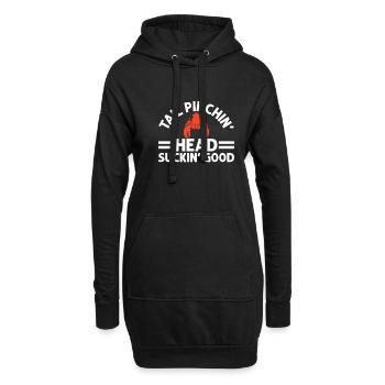 Crawfish Gifts - Hoodie-Kleid - Schwarz - Vorne