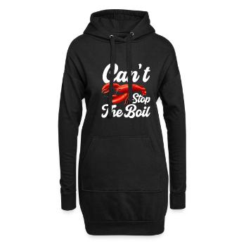 Crawfish Gifts - Hoodie-Kleid - Schwarz - Vorne
