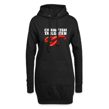 Crawfish Gifts - Hoodie-Kleid - Schwarz - Vorne