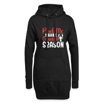 Crawfish Gifts - Hoodie-Kleid - Schwarz - Vorne