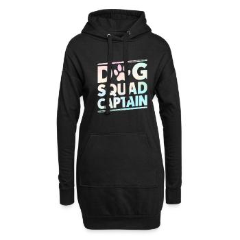 Dog Dad Gifts for Men - Hoodie-Kleid - Schwarz - Vorne