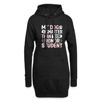 Dog Mom Gifts for Women - Hoodie-Kleid - Schwarz - Vorne