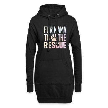 Dog Mom Gifts for Women - Hoodie-Kleid - Schwarz - Vorne