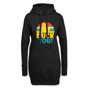 Duck Gifts for Duck Lovers - Hoodie-Kleid - Schwarz - Vorne