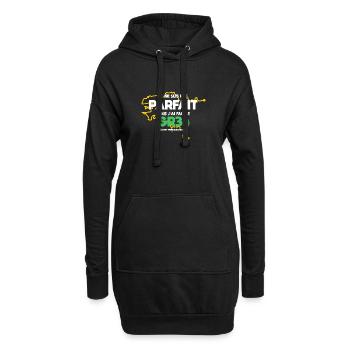GR34 Grande Randonnée Bretagne trekking marche - Sweat-shirt à capuche long Femme - noir - Devant