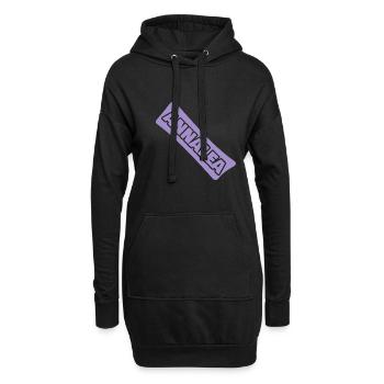 Cadeau pour Annalea - Sweat-shirt à capuche long Femme - noir - Devant