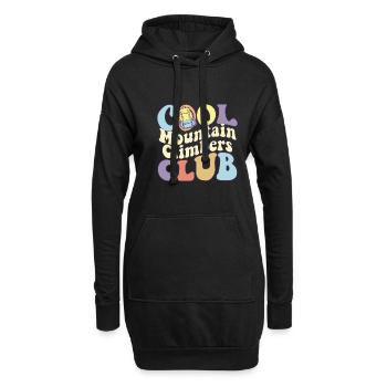 Cool Mountain Climbers Club Randonnée Squad Rock - Sweat-shirt à capuche long Femme - noir - Devant