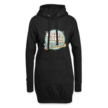 Sweet Sassy and 13 13th Birthday Party Celebrant - Hoodie-Kleid - Schwarz - Vorne