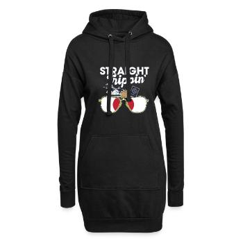 Straight Trippin' Japan Vacation Tour Voyage - Sweat-shirt à capuche long Femme - noir - Devant