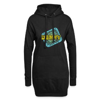 Leisure Denny - Hoodie Dress - black - Front