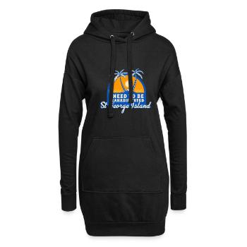 I Need To Be Seahabilitated St George Island FL - Hoodie-Kleid - Schwarz - Vorne