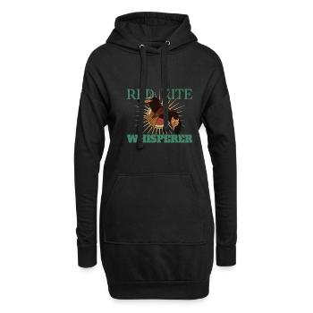 Rotmilan Vogel Biologie Zugvogel Vgabelweihe - Hoodie-Kleid - Schwarz - Vorne